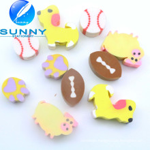 Hot Sale Anmial Shaped Erasers, Cute Erasers with Pencil Hole, Best Selling Stationery Eraser, Funny Eraser for Promotion Gift